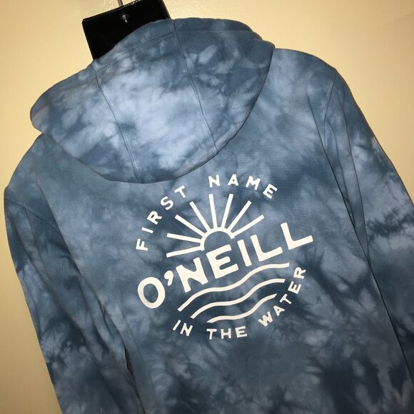 Men's O'neill Bayou Tie Dye Pullover Hoodie-Size M - Picture 15 of 15